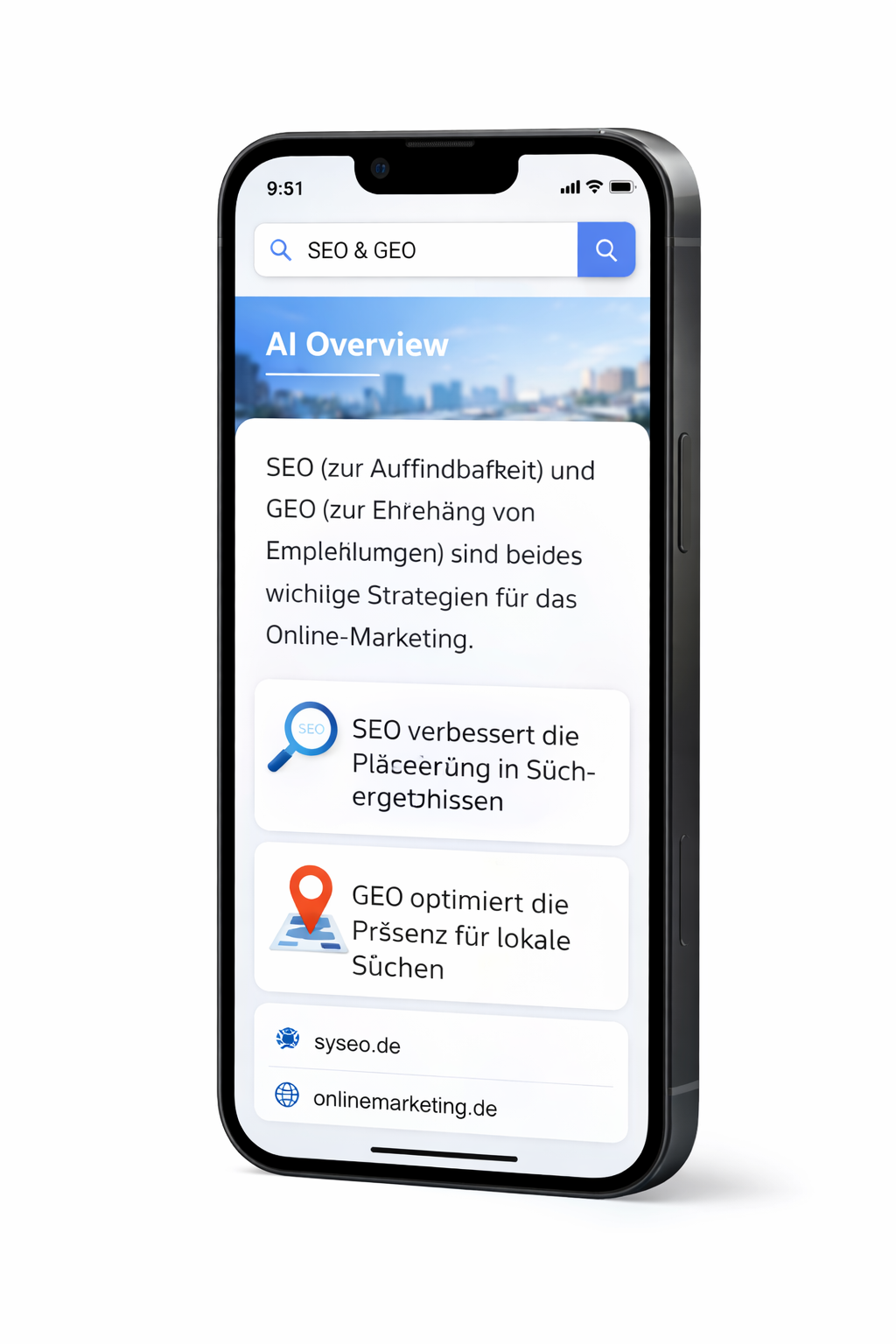 Search KI Overview mobile